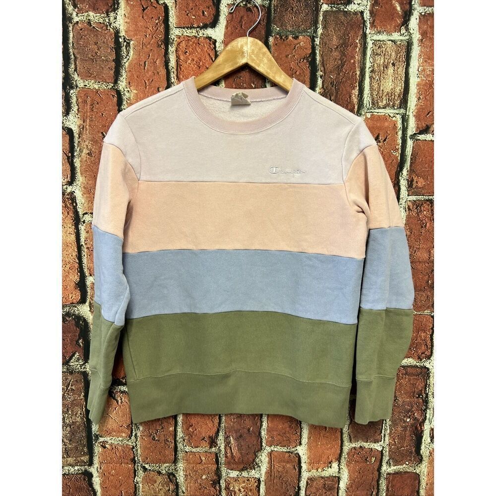 Champion Women’s Sweatshirt Size XS Colorblock Crewneck